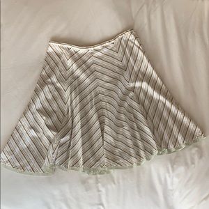 beige/black/white, hillard & hanson skirt